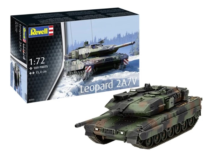 Revell File Set 03355 Leopard 2A7V Modelset - Gedetailleerd van Revell - Revell - 03355 ...