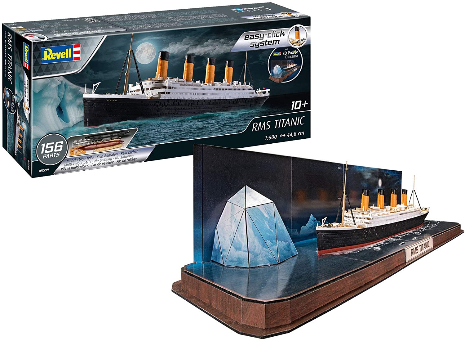 Jekkie Titanic 3D Puzzel - Scheepsmodel - 266 Stukjes - Met LED Verlichting Bouwpakket 6095929012023 Jekkie Titanic 3D Puzzel - Scheepsmodel - 266 Stukjes - Met LED Verlichting Bouwpakket 6095929012023