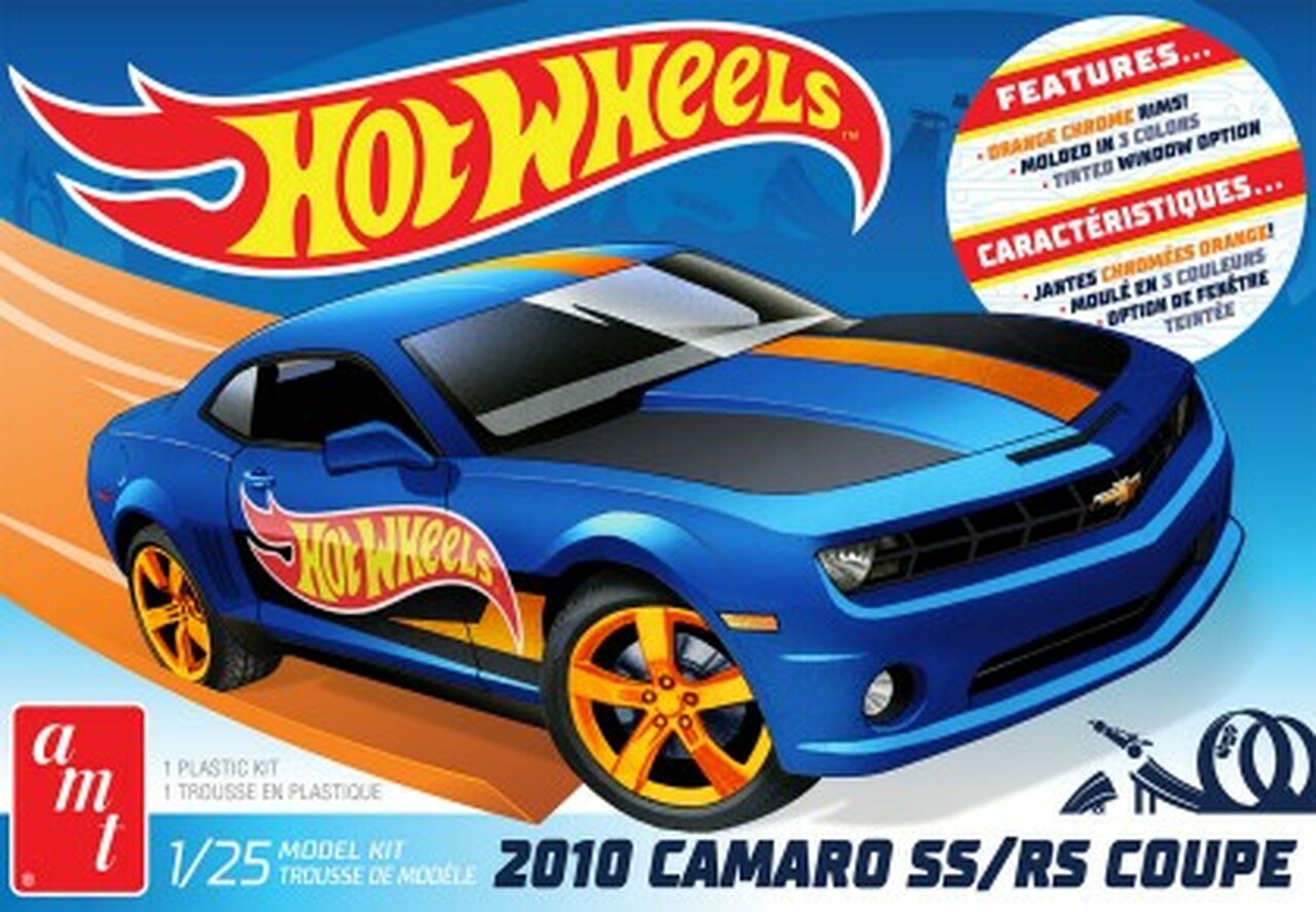 1255 AMT Chevrolet Camaro Hot Wheels 2010 AMT 1255 De Revell 1255-amt-chevrolet-camaro-hot-wheels-2010-amt-1255-de-revell