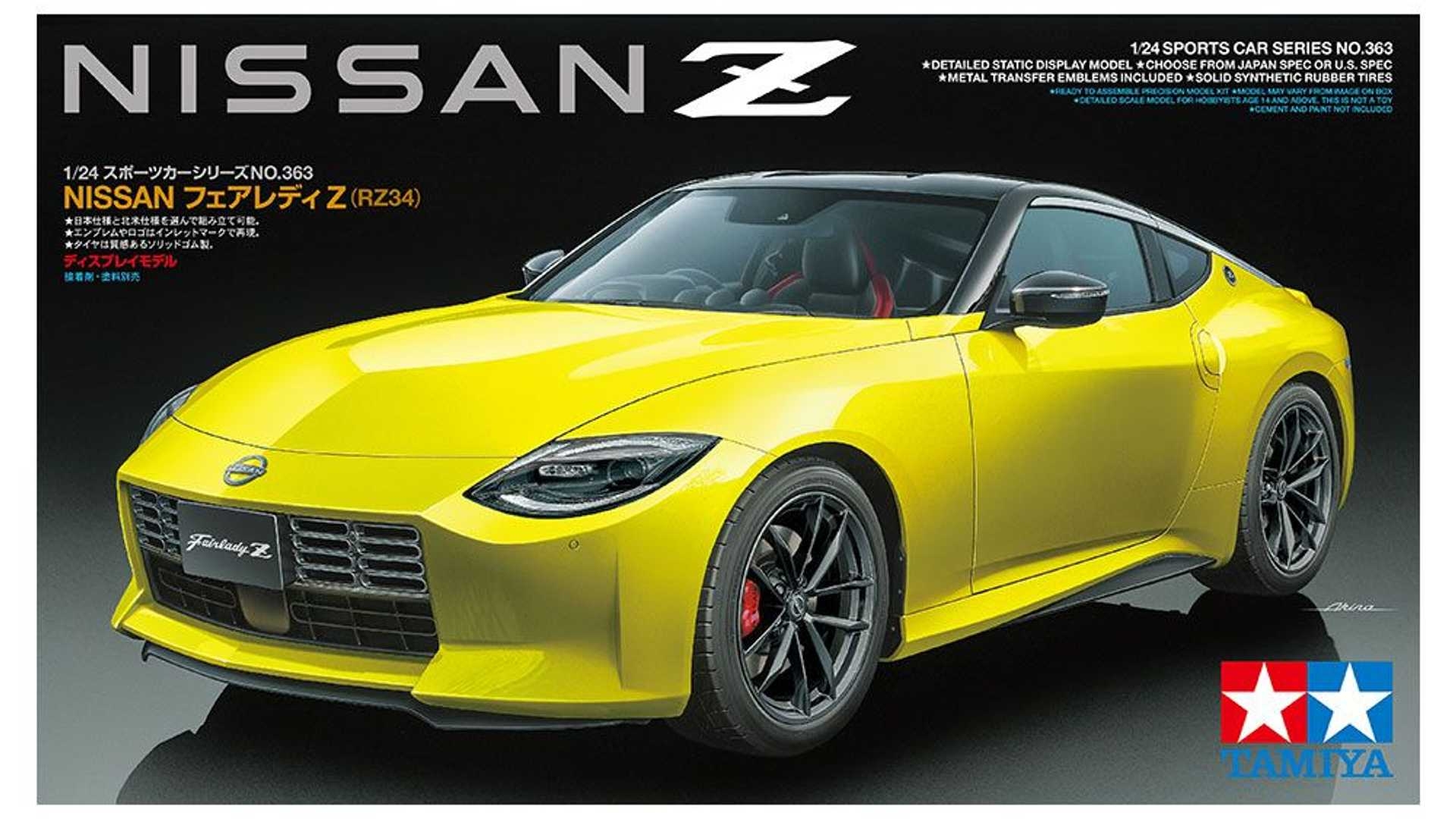 TAMIYA 24367 1:24 Nissan Fairlady 240Z Street-Custom - modelbouw, plastic bouwpakket, hobby, knutselen, lijmen, modelbouwset, model, plastic modelbouw